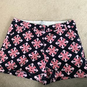 Navy Pineapple Shorts